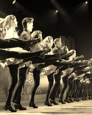 Riverdance theatre performance